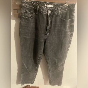 PacSun Charcoal Black Mom‎ Jeans Size 28